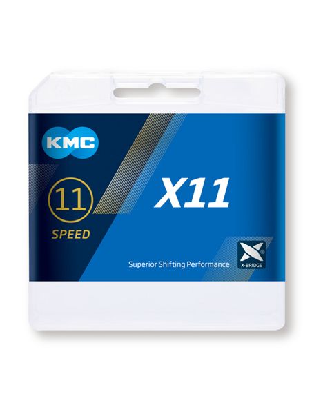 CADENA KMC X11 GRIS 118P 11V