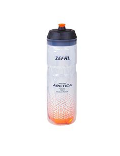 BIDON ISOTERMICO ZEFAL ARCTICA 75 PLATA/NARANJA 750 ML
