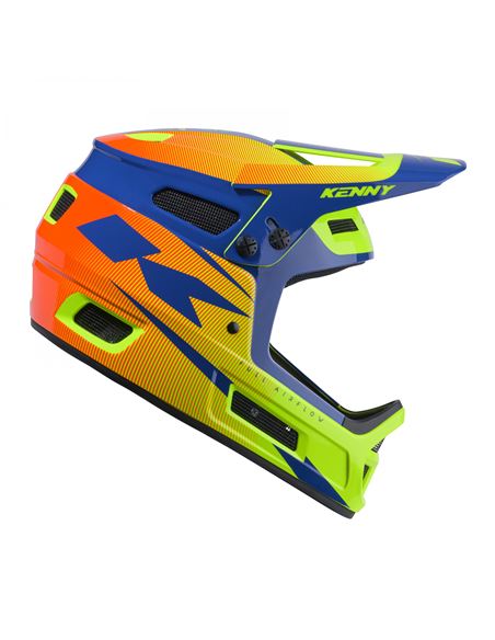 CASCO KENNY ELITE AMARILLO NARANJA T-XXS