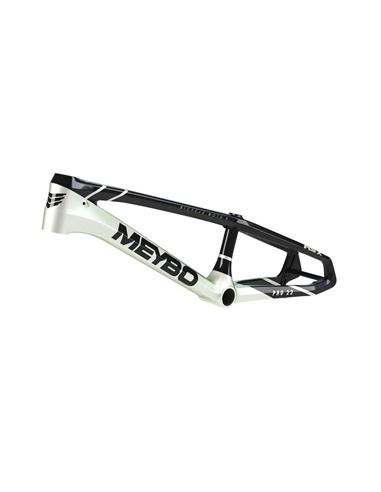 CUADRO BMX MEYBO 2025 HSX CARBON BLACK/PEARL WHITE PRO 21.5