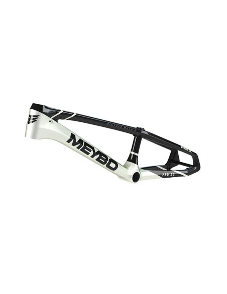 CUADRO BMX MEYBO 2025 HSX CARBON BLACK/PEARL WHITE PRO 21.5