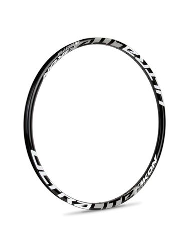 LLANTA BMX IKON ALU 507X28MM. 36 R DISC BLACK/WHITE