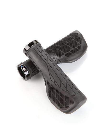 PUÑO ERGONOMICO "VELO" 1 RING-LOCK, NEGRO