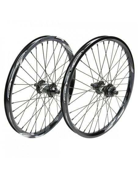 JUEGO RUEDAS EXCESS XLC-1 PRO 507X28MM. 36H GREY