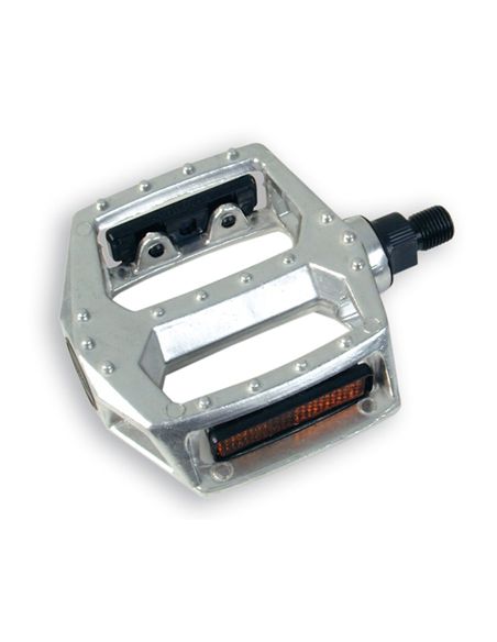 JUEGO DE PEDALES PLATAFORMA XERAM ALUMINIO ROSCA FINA W-1/2