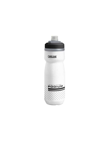 BIDON CAMELBAK PODIUM CHILL WHITE/BLACK 0.6L.