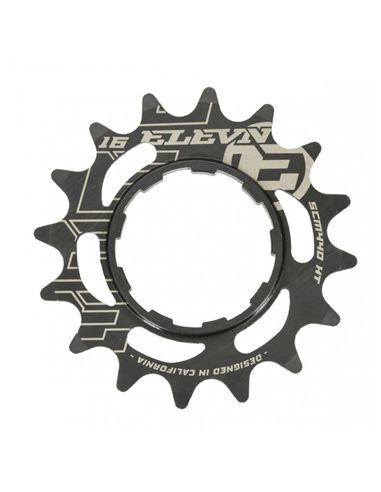 PIÑON CASSETTE BMX ELEVN 17D. BLACK (SHIMANO)
