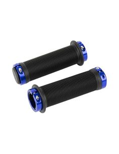 PUÑOS BMX POSITION ONE CON ESPOSAS AZUL 115MM.