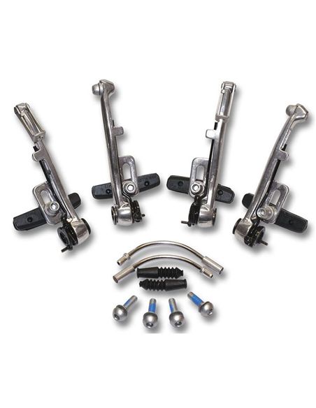 JUEGO DE FRENOS -V- BRAKE SACCON PLATA