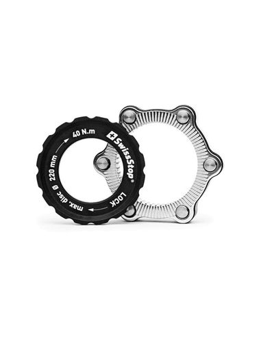 ADAPTADOR SWISSSTOP FRENO DISCO DE 6 AGUJEROS A CENTERLOCK