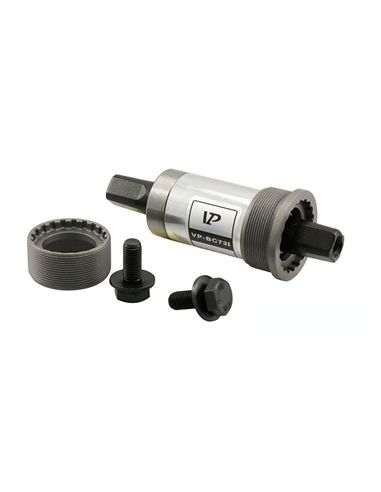 EJE PEDALIER SUNRACE 68/118 MM ACERO