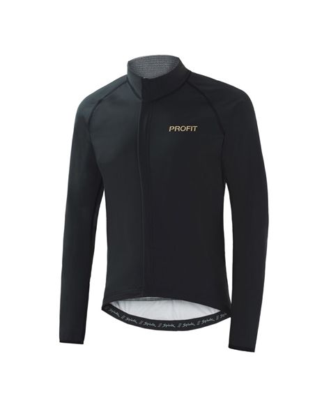 CHAQUETA PROFIT COLD&RAIN FINA WATERPROOF HOMBRE NEGRO